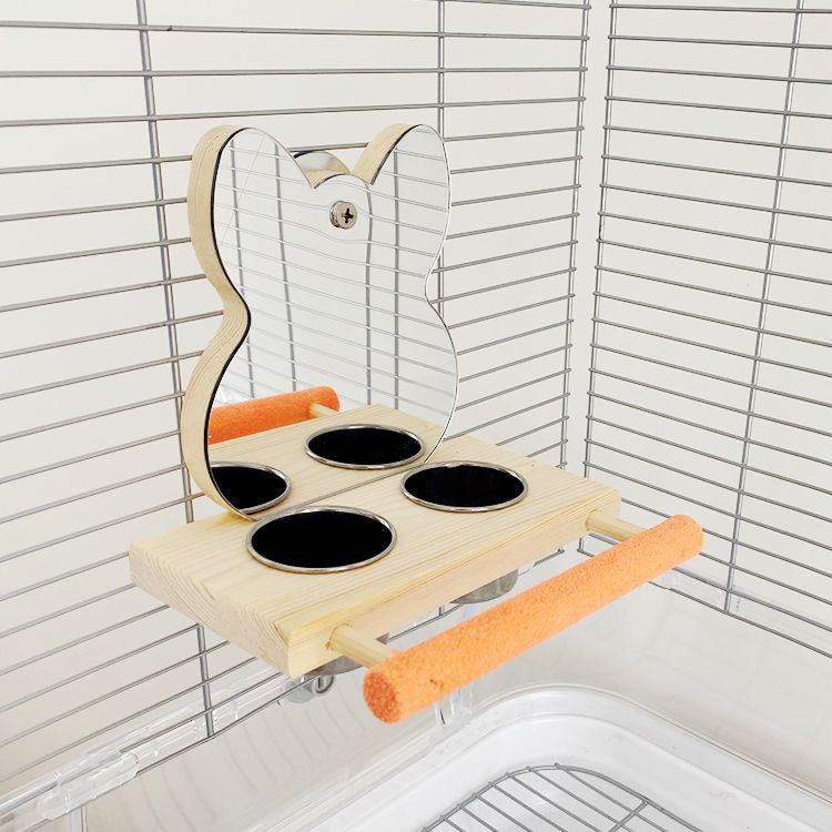 Feeder with Grinding Perch