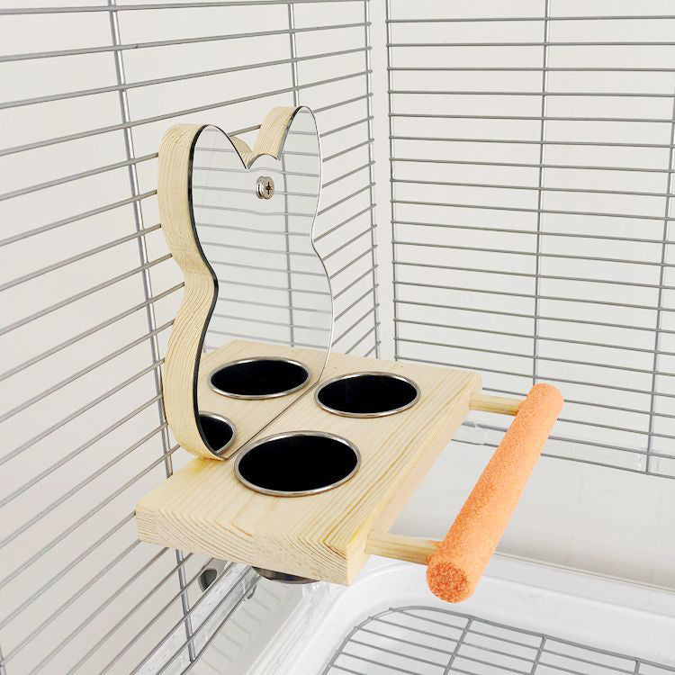 Feeder with Grinding Perch