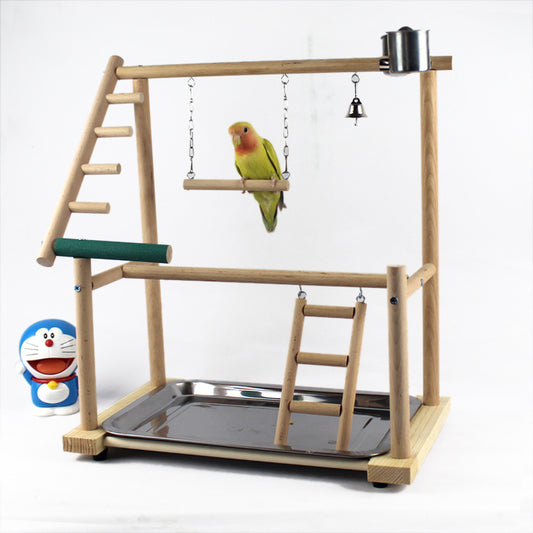 Training Stand with Ladder and Swing