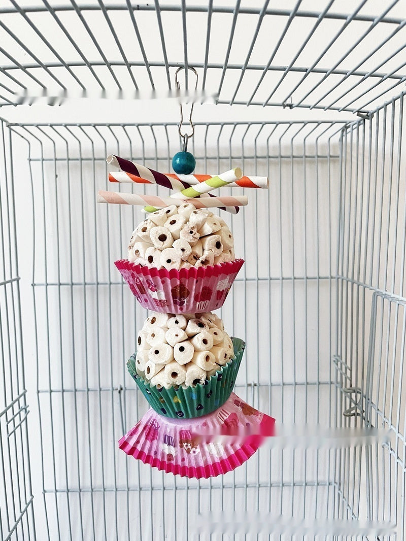 Soft Chewing and Shredding Toy with Bell