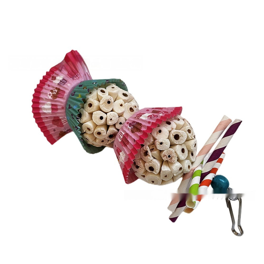 Soft Chewing and Shredding Toy with Bell