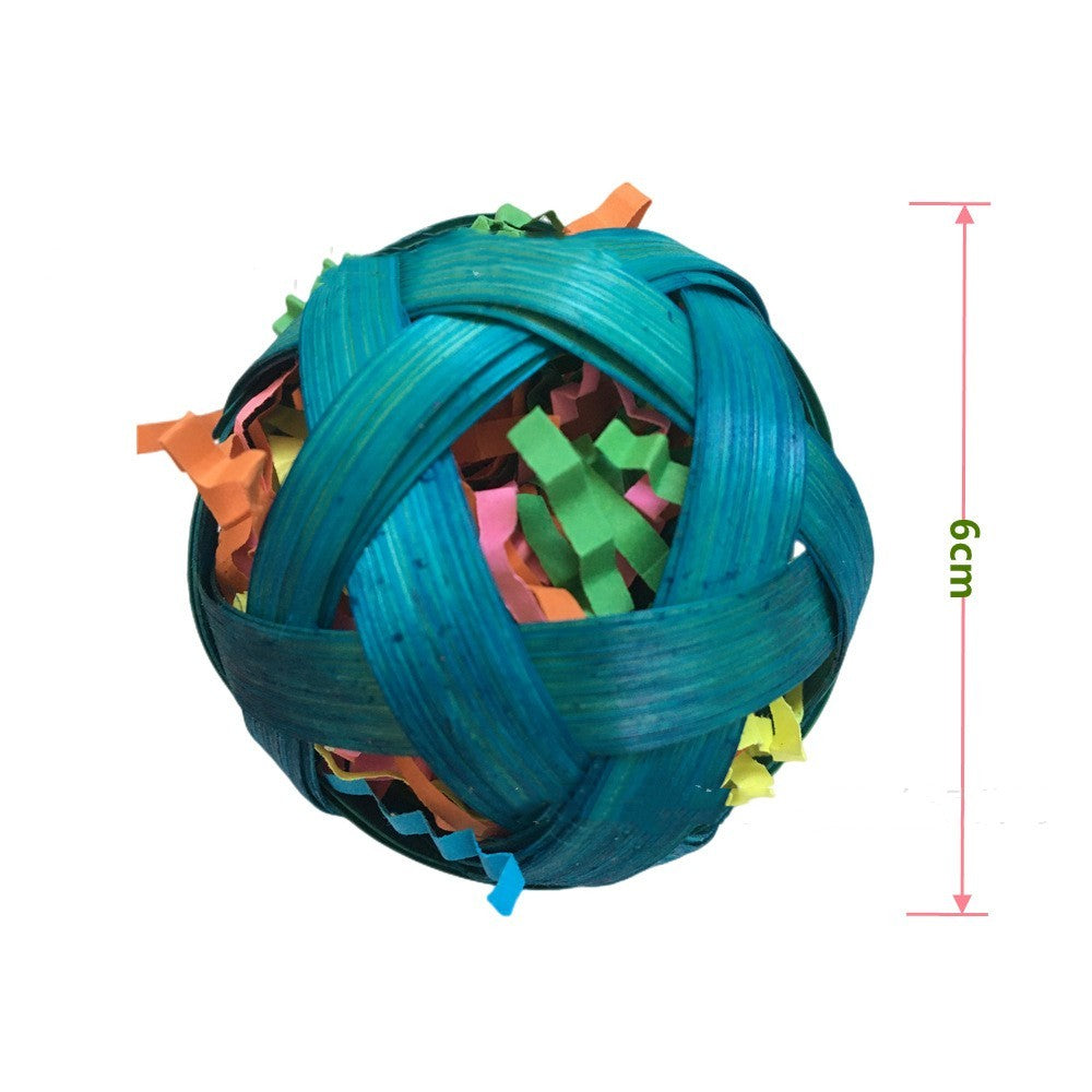 Natural Bamboo Foraging Ball