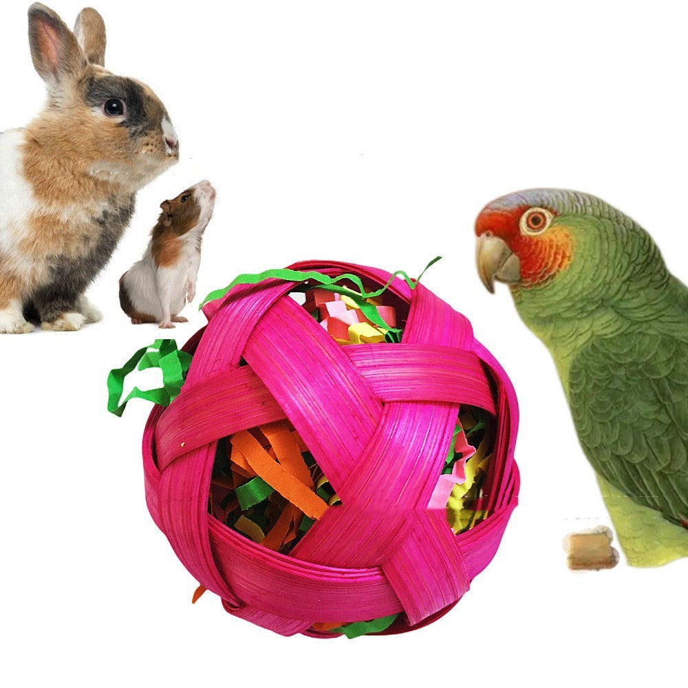 Natural Bamboo Foraging Ball